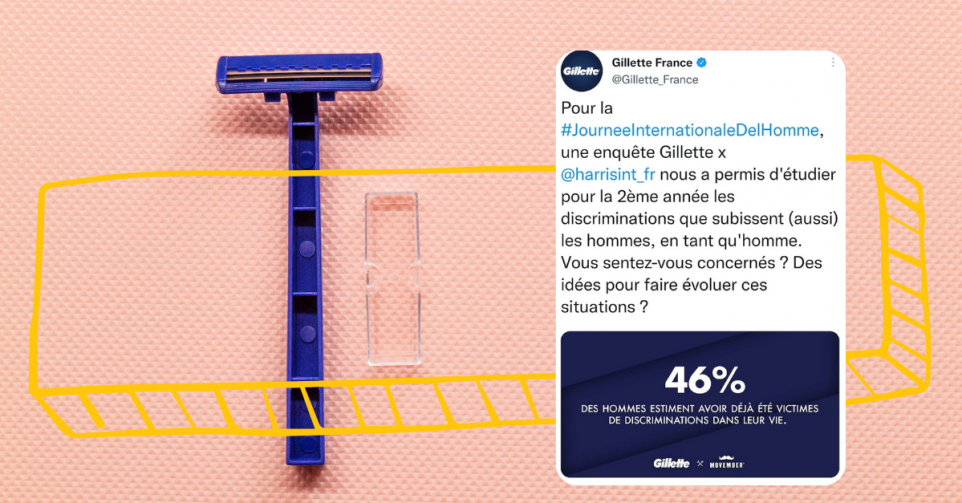 Quand Gillette célèbre la Journée de l'homme DR Flair Canva