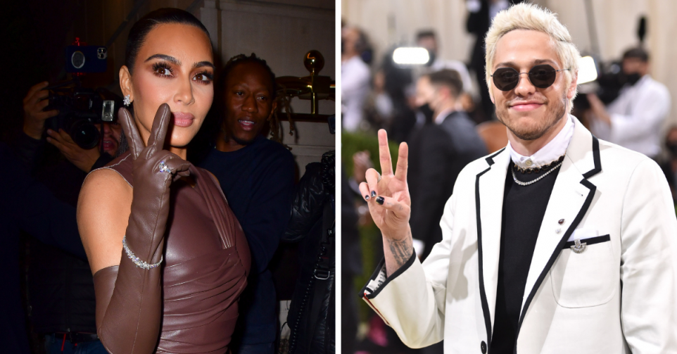 Kim Kardashian a craqué pour l'ex d'Ariana Grande - Getty Images Montage Flair