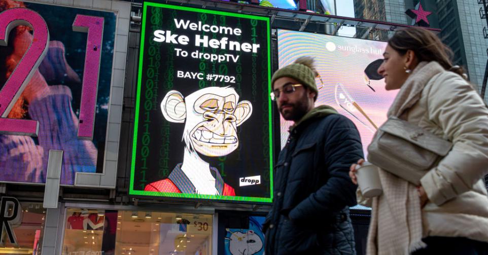 Le singe du Bored Ape Yacht Club est partout - Getty Images