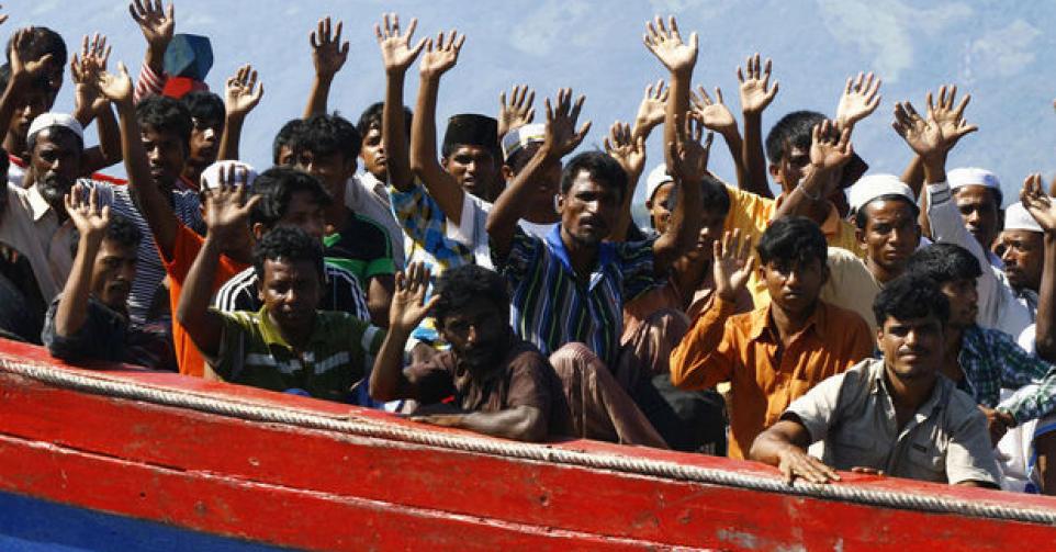 Bootvluchtelingen door de jaren heen