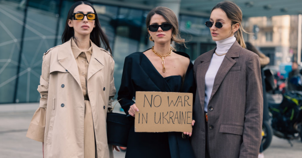 La mode soutient l'Ukraine Getty Images