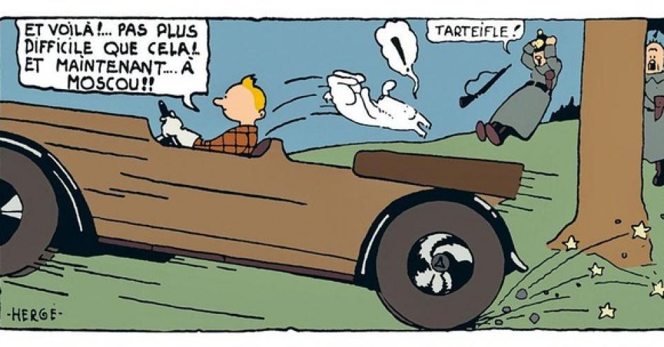 Pourquoi Tintin a-t-il une houppette ?