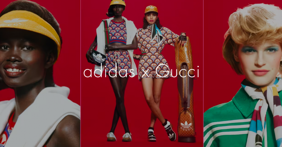 adidas x Gucci - ©Capture d'écran Gucci