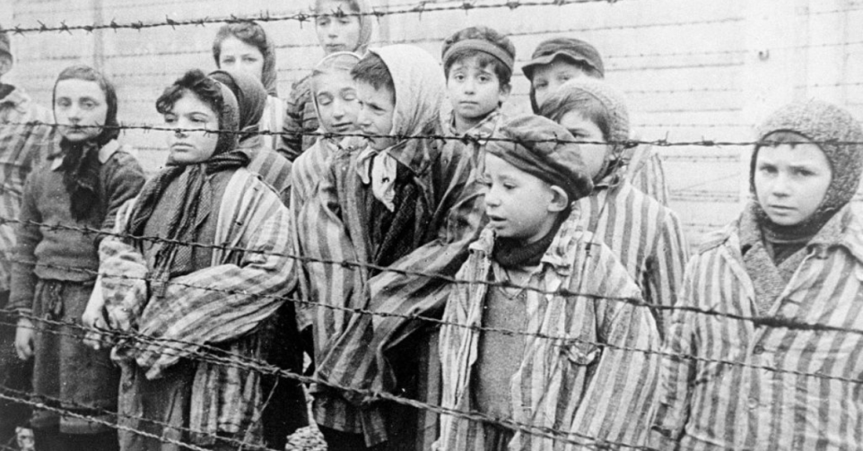 Des enfants juifs rescapés d'Auschwitz - DR Getty Images