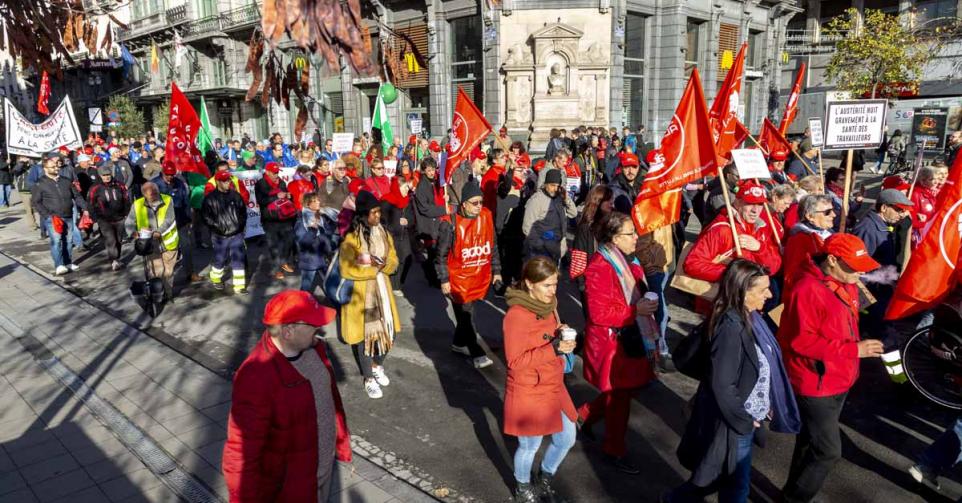 Manifestation à Bruxelles