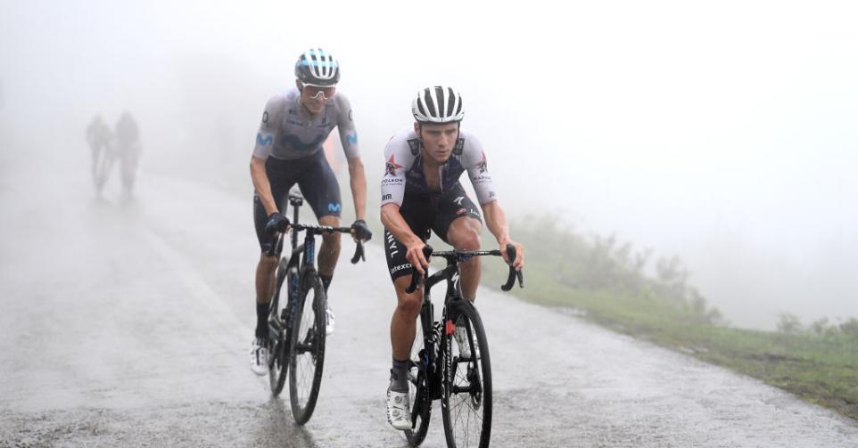 Remco Evenepoel et Jay Vine