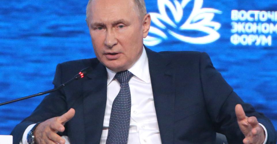 Vladimir Poetin op 7 september 2022.