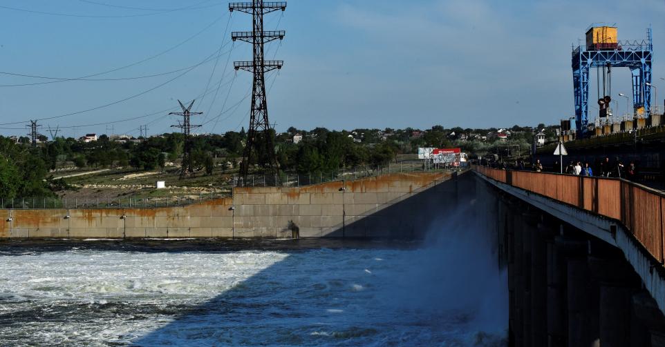 barrage de Kakhovka Crimée