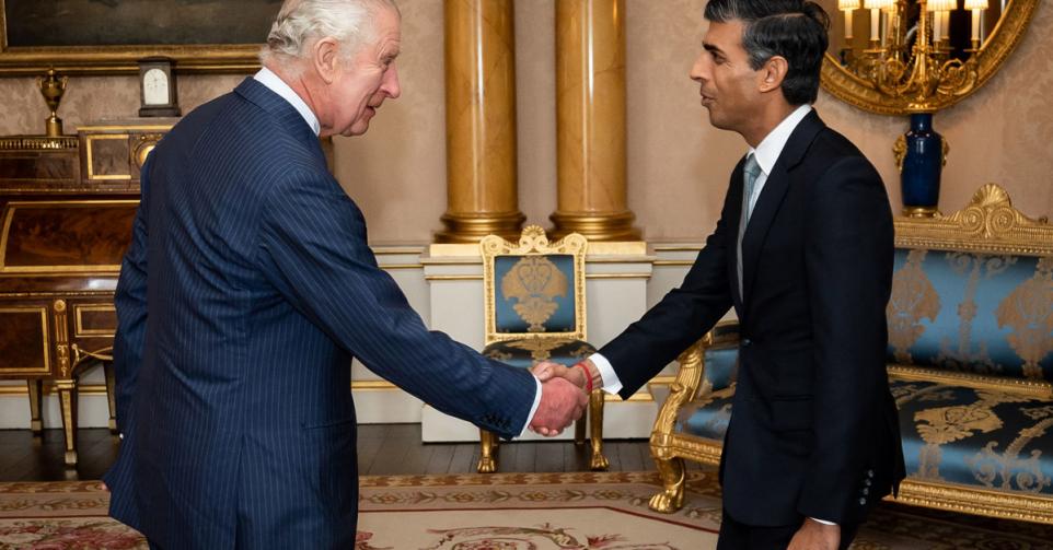 Charles III et Rishi Sunak