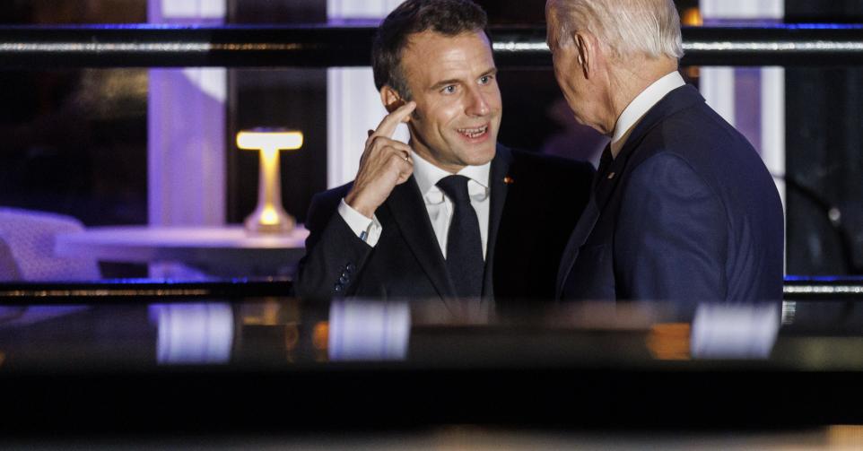 Macron Biden