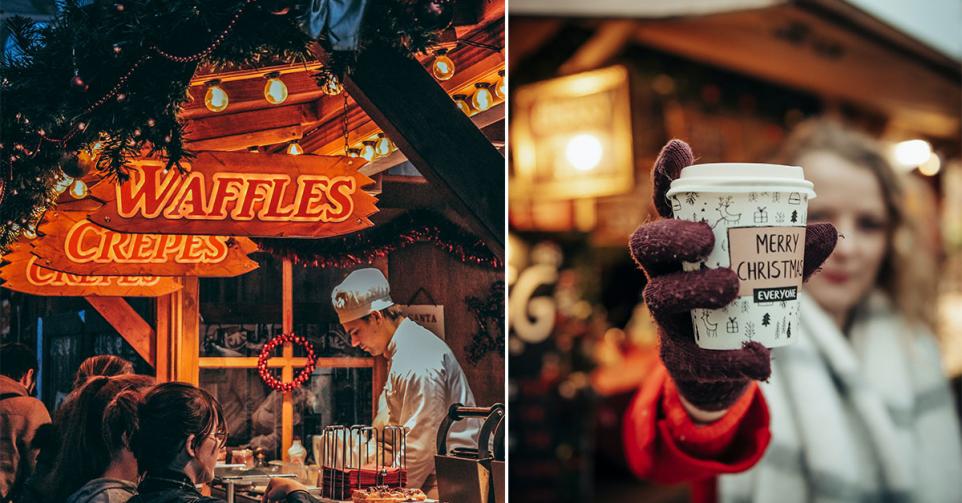 brussels food market winter