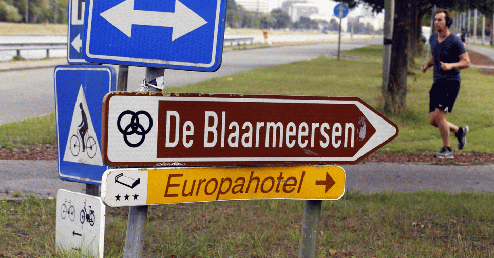 De Blaarmeersen in Gent.