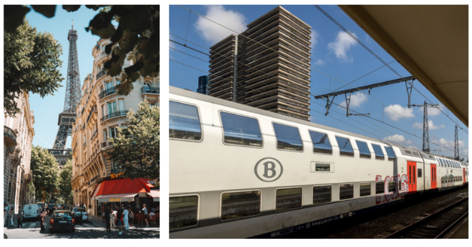 train Schaerbeek-Paris