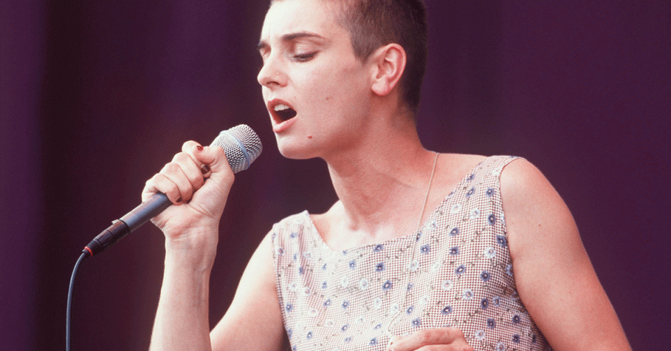 Sinéad O'Connor in de jaren 90