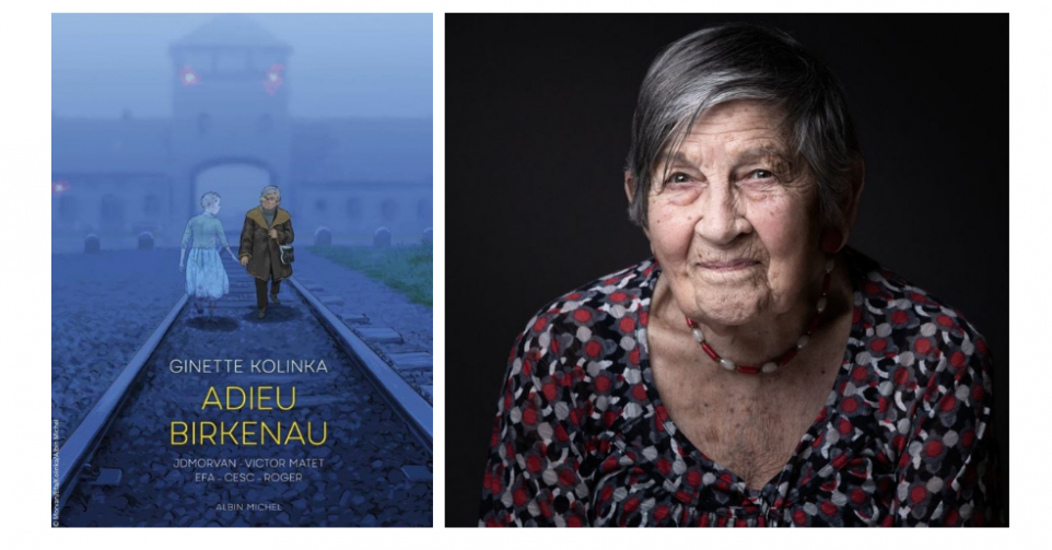 FLAIR BOOK CLUB: "Adieu Birkenau", la BD émouvante de Ginette Kolinka,  survivante d'Auschwitz