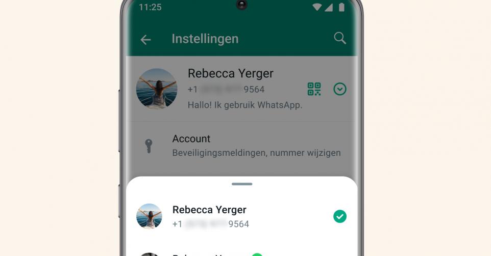 WhatsApp 2 accounts