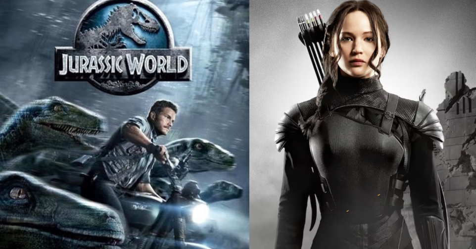 Jurassic World et Hunger Games - Montage Flair