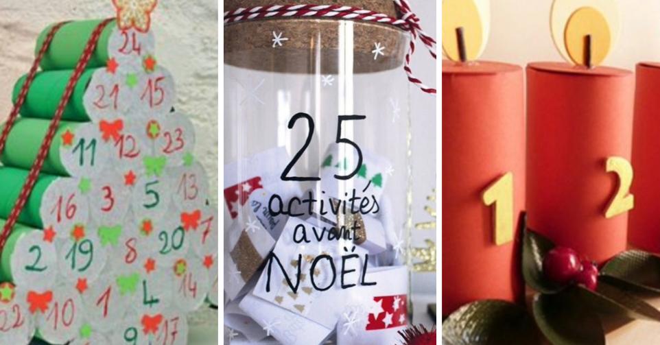 Calendriers de l'Avent DIY à faire en famille.