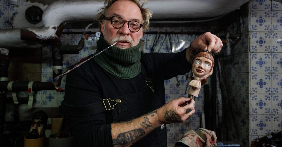 Bouli Lanners ouvrira, en janvier prochain, un théâtre de marionnettes à Liège.