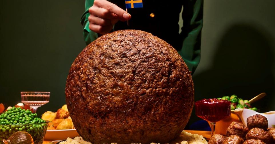 Boulette de viande géante Ikea UK.