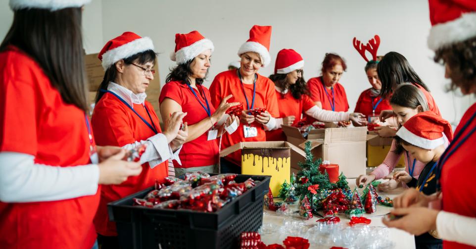 Père Noël vert à Liège.