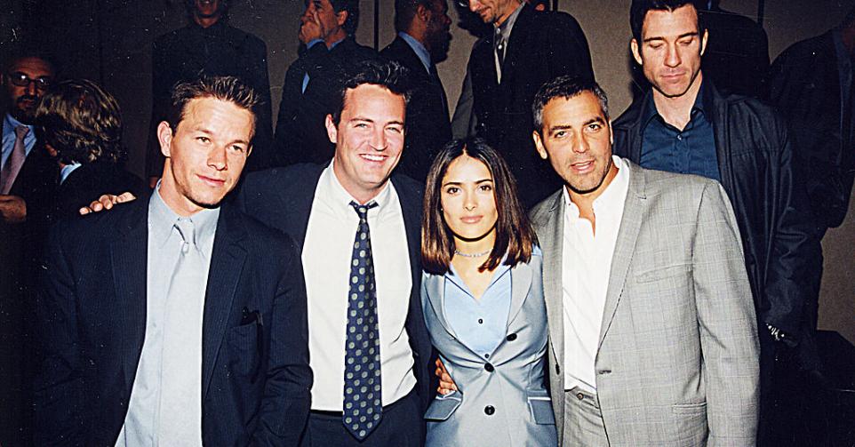 George Clooney Matthew Perry - Getty