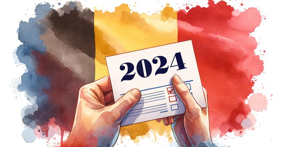 Vote, élections, Belgique, Belgium, 2024