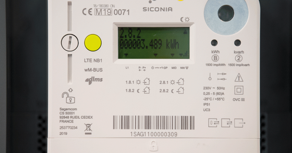 De digitale meter