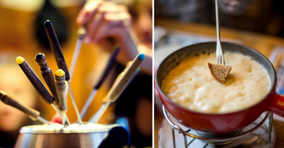 Restaurants de fondue au fromage à Liège.