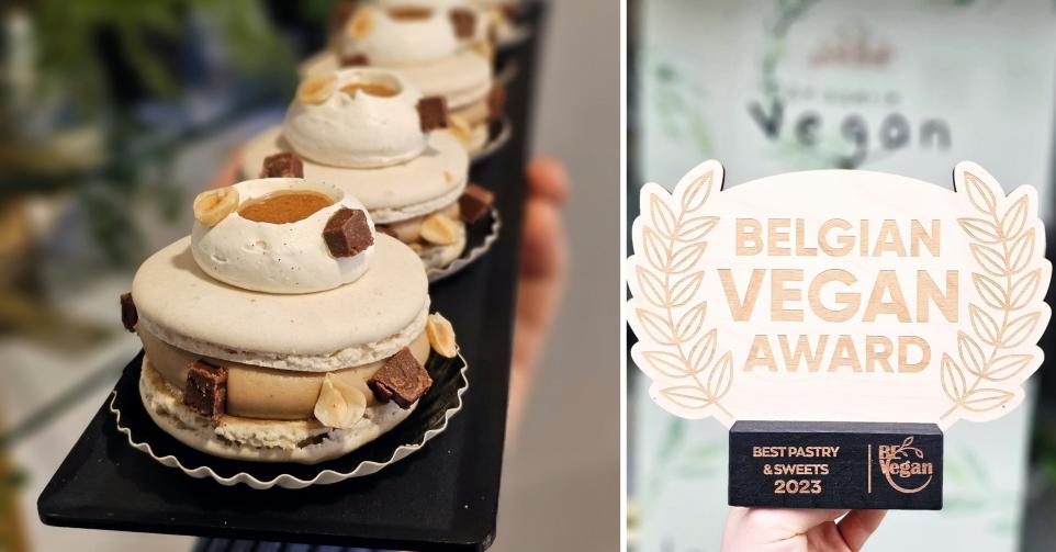 La Pâtisserie Vegan, à Liège, est la meilleure de Belgique.