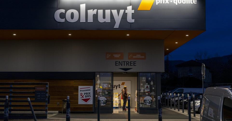 un magasin colruyt