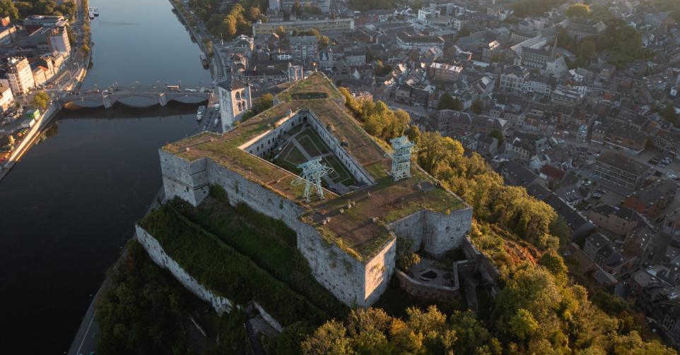 Le Fort de Huy dans une série Netflix.