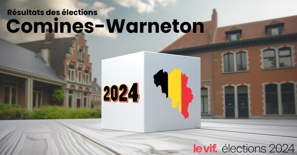 Résultats des élections 2024 à Comines-Warneton : voici comment votre commune a voté