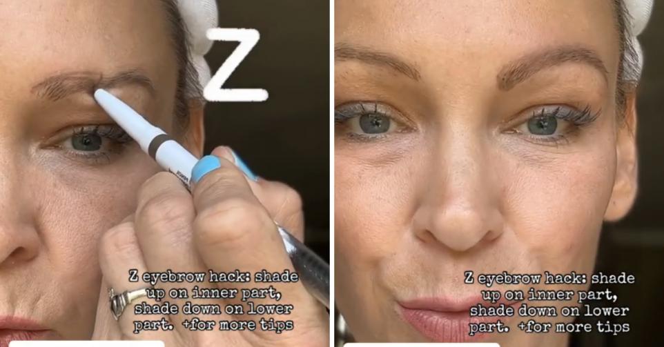 Technique du Z sourcils