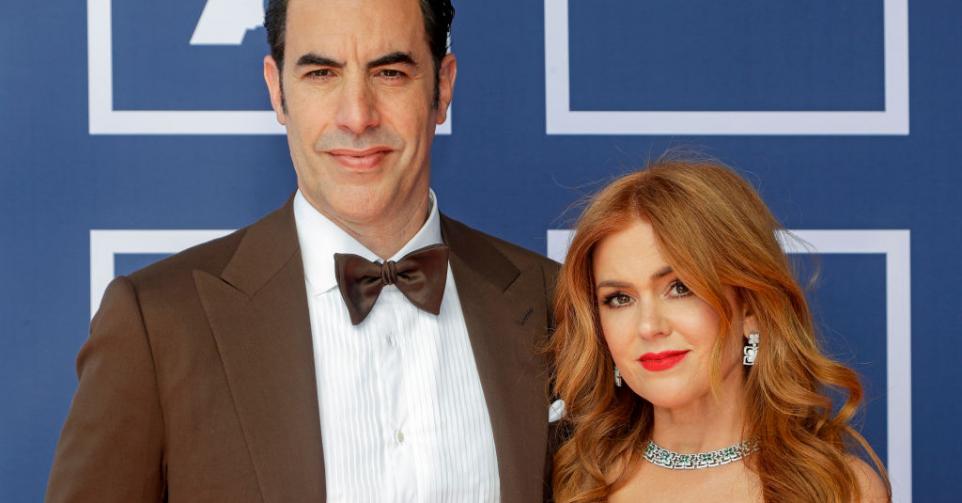 Isla Fisher et Sacha Baron Cohen - Getty