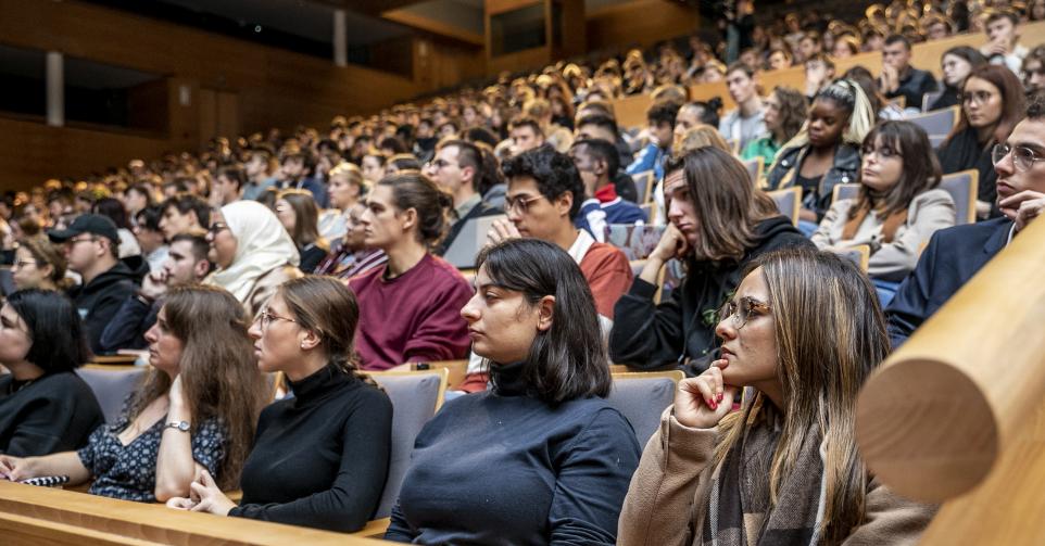 Des étudiants de l'UCL