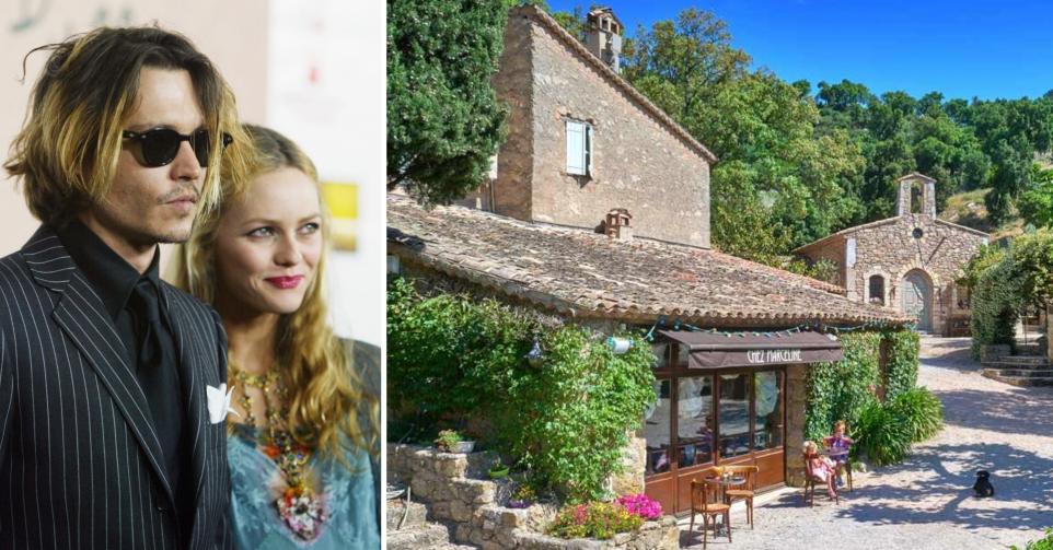 Le domaine de Johnny Depp et Vanessa Paradis toujours à vendre.