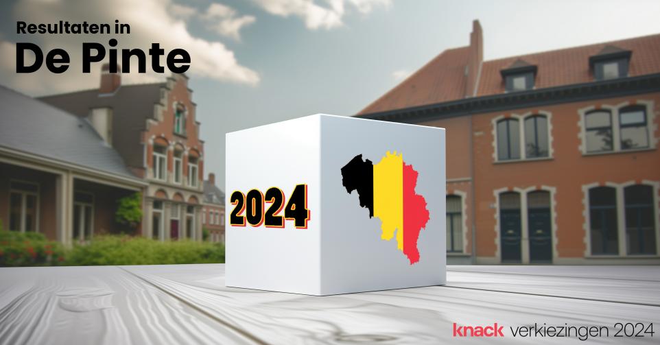 Uitslagen van de verkiezingen 2024 De Pinte