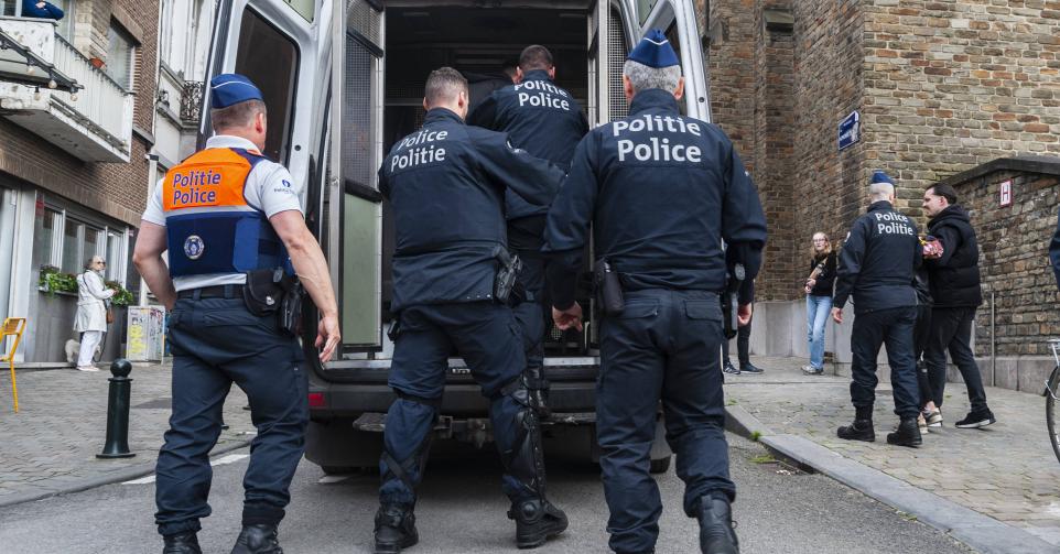 Policiers belges