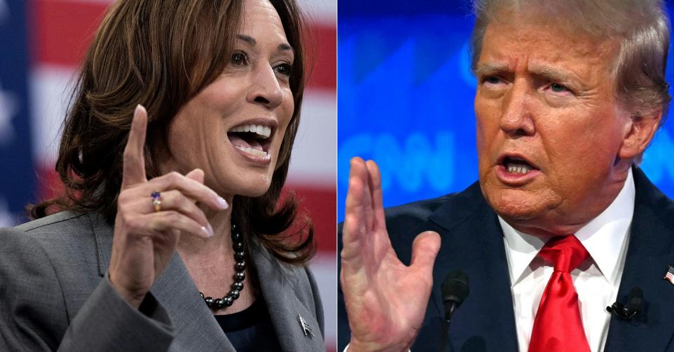 Kamala Harris et Donald Trump