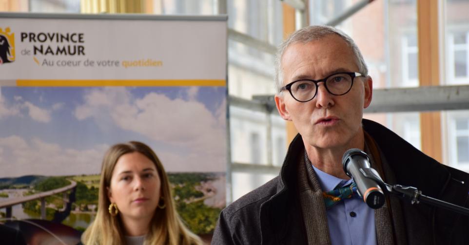 Jean-Marc Van Espen, député-président du collège provincial de Namur.