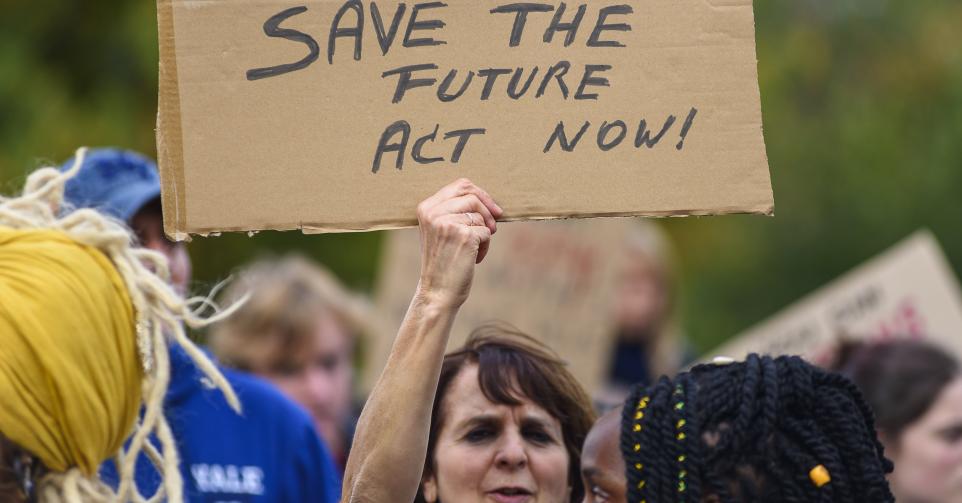 Manifestation pour le climat