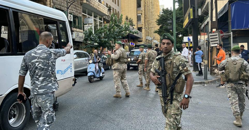 Soldats au Liban