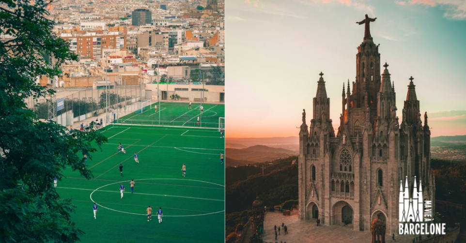 Barcelone - Crédits Unsplash et Montage Flair