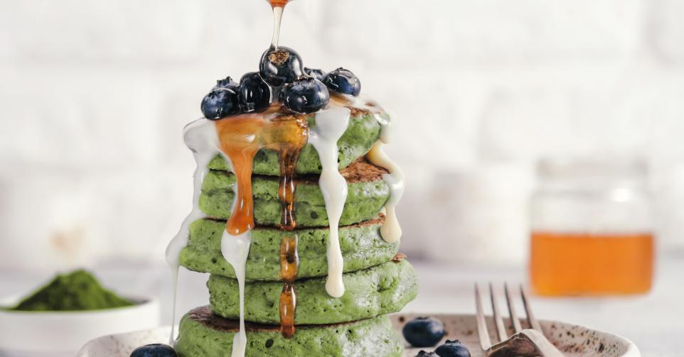 Pancakes Matcha