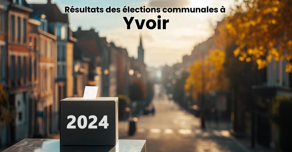 Résultats élections communales 2024 Yvoir