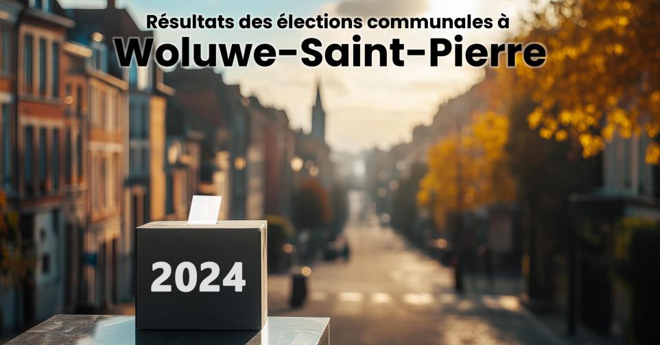 Résultats élections communales 2024 Woluwe-Saint-Pierre