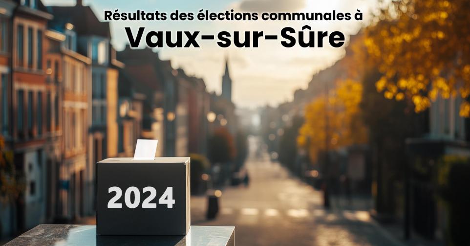 Résultats élections communales 2024 Vaux-sur-Sûre