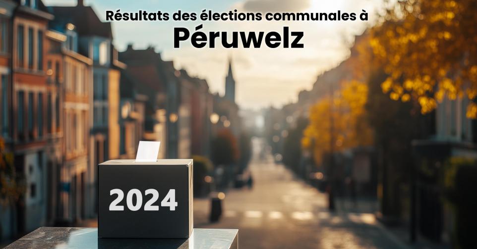 Résultats élections communales 2024 Péruwelz