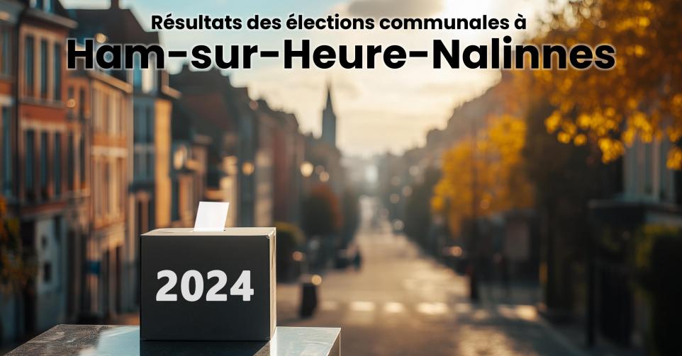 Résultats élections communales 2024 Ham-sur-Heure-Nalinnes